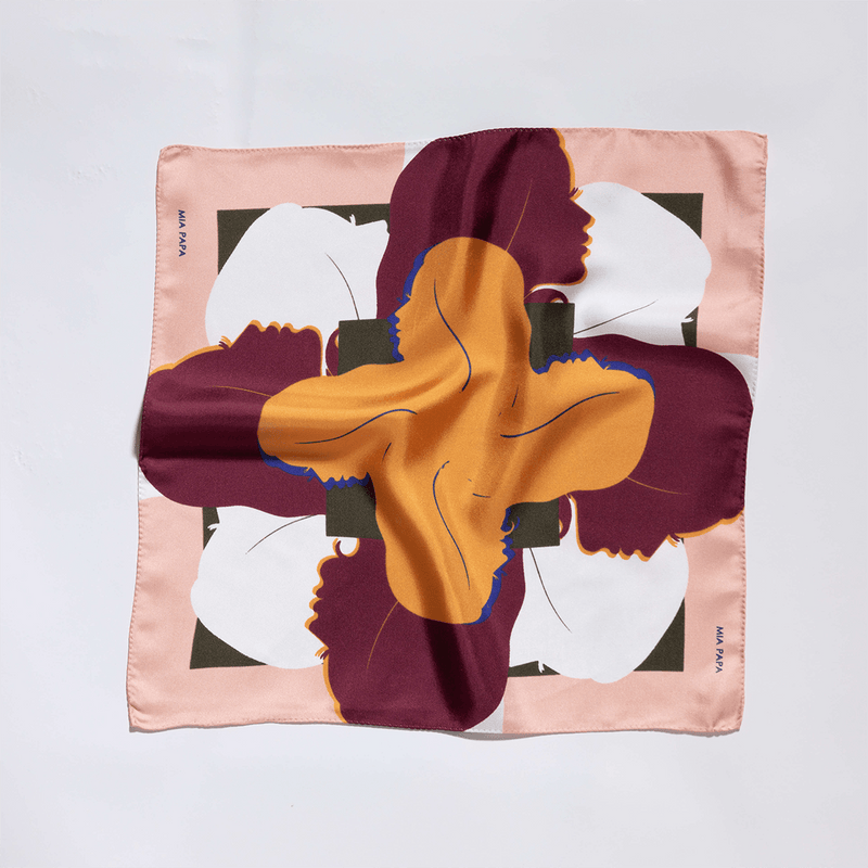 Isabella Silk Scarf - Official MIA PAPA