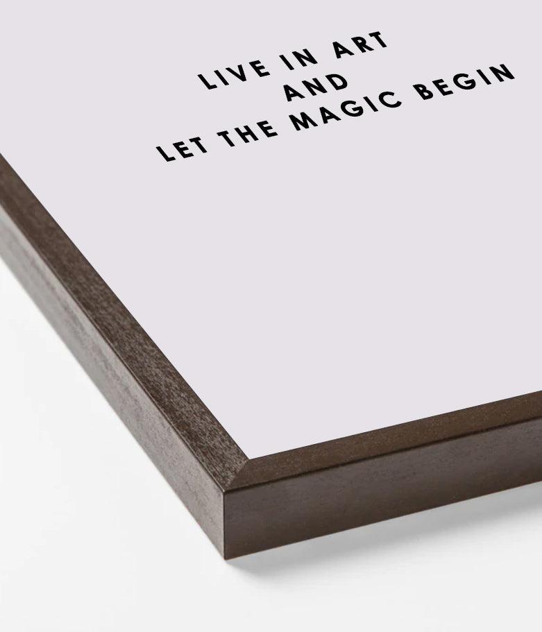 Show me the way Art Print - Official MIA PAPA