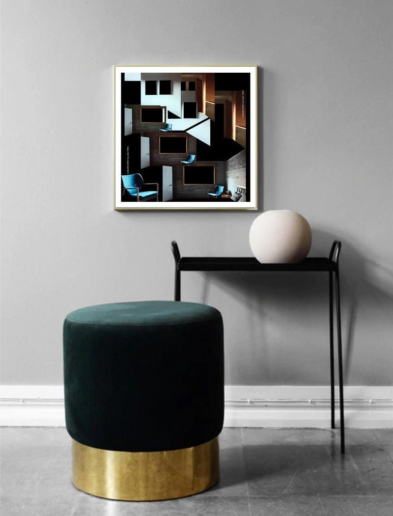 Turquoise Chair Wall Decor - Official MIA PAPA