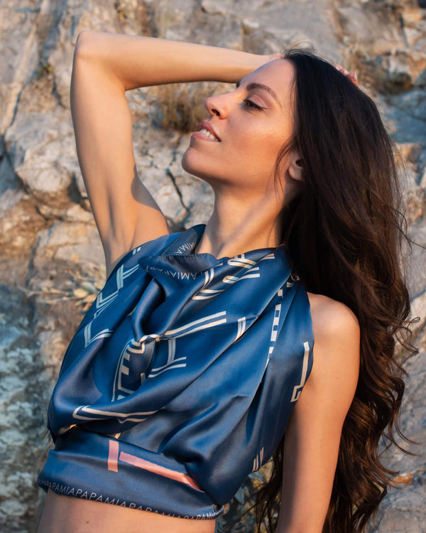 Ariadne Silk Scarf - MIA PAPA